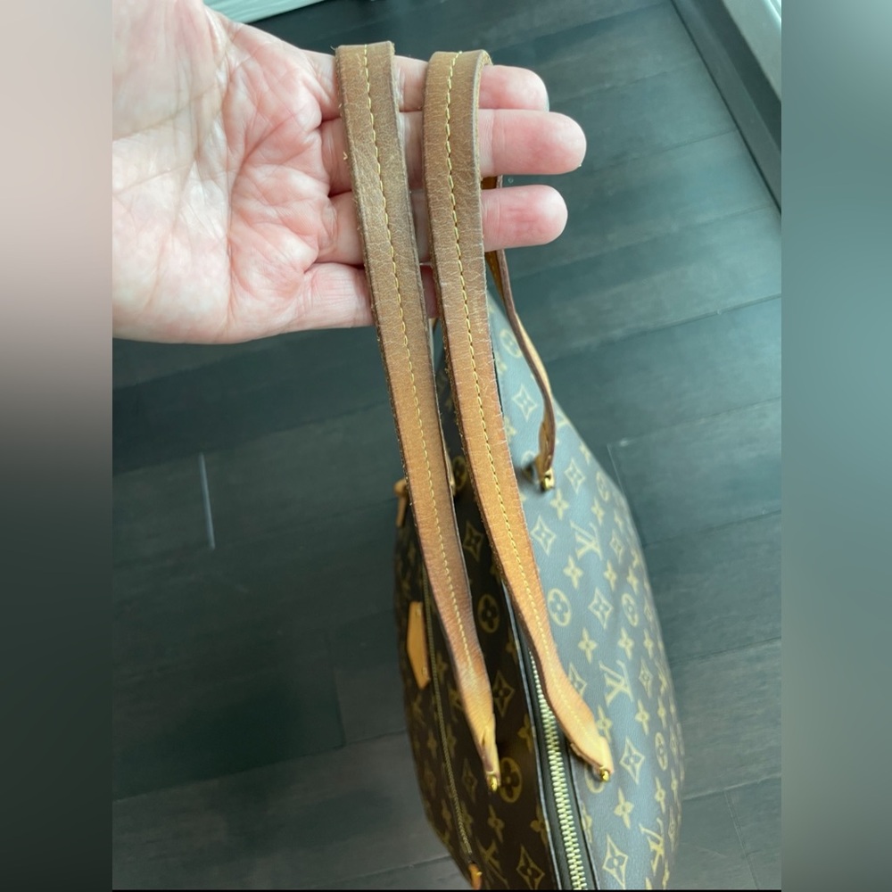 Authentic Louis Vuitton Brown Iena Monogram MM Canvas Tote Bag Full Set Luxury - Picture 4 of 13